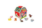 Träleksaker - Playwood Shape Sorter Farm - RS558A