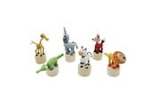 Träleksaker - Playwood Wooden Push Doll Jungle - RS498-jungle