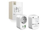 Mobile - Adapters & Chargers - Tech-Protect TA100 US Adapter - White - 5906302368532