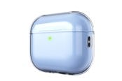 Andra mobiltillbehör - KeyBudz Jelly Series Transparent Case for AirPods Pro 3rd Gen - Baby blue - APP3_S10_BBL