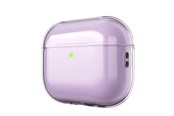 Andra mobiltillbehör - KeyBudz Jelly Series Transparent Case for AirPods Pro 3rd Gen - Neon Pink - APP3_S10_LVD