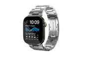 Andra mobiltillbehör - KeyBudz Spectra Series Apple Watch Band (Large) - Stainless Steel - AW_S3L_NTL