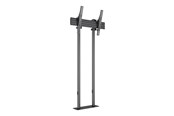 Väggfäste, AV-Möbel - Multibrackets M Pro Series mounting kit - for flat panel - dual pole - black - Max 75 kg - recommended for 90" - 7340234814992