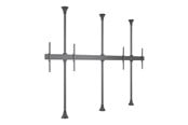 Väggfäste, AV-Möbel - Multibrackets M mounting kit - modular - for LCD display - single side fixed - black - Max 60 kg - recommended for 98" - 7340234815074