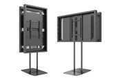 Väggfäste, AV-Möbel - Multibrackets M Pro Series mounting kit - for digital signage display - dual pole high brightness - black - Max 50 kg - recommended for 65" - 7340234814510