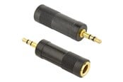 Ljudkabel - Gembird Cablexpert audio adaptor - A-6.35F-3.5M