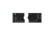 Tangentbord - Keychron Q11 Ultra 75% Split 8K Wireless Tri-Mode - POM Red - Gaming Keyboard - Utan numpad - Nordisk - Svart - Q11U-M1-BO