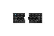 Tangentbord - Keychron Q11 Ultra 75% Split 8K Wireless Tri-Mode - POM Banana - Gaming Keyboard - Utan numpad - Nordisk - Svart - Q11U-M4-BO
