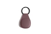 Andra mobiltillbehör - Mujjo Leather AirTag Keychain - Bronze Red - MUJJO-KY-001-BR