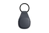 Andra mobiltillbehör - Mujjo Leather AirTag Keychain - Basalt - MUJJO-KY-001-BS