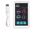 CPU-fläktar - Corsair iCUE LINK 5" LCD Screen Module - Vit med RGB-ljus - CPU Vattenkylare - tillbehör - CW-9061044-WW