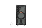 Mobile - Covers & Cases - UAG Urban Armor Gear for Samsung Galaxy S25 - Black/Orange - 214469114097