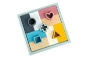 Babyleksaker - Bigjigs Wooden Mosaic Puzzle - 14 pcs. - 36002