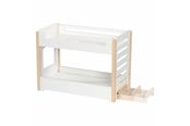 Docka, bamse och tillbehör - Goki Wooden Doll Bunk Bed with Slide - 51451