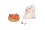 Brädspel - Goki Wooden Solitaire Game in Cotton Storage Bag - 56293