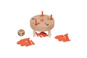 Brädspel - Goki Wooden Dice Game in Cotton Storage Bag - 56295