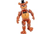 Merchandise - Jazwares - Five Nights at Freddy’s Withered Freddy - Articulated Figure with Jumpscare Feature and Glow-in-the-Dark Eyes 12 cm - Figur - 0191726920083