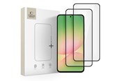 Mobiltelefontillbehör-Skyddsfilm - Tech-Protect Glass Fit+ 2-Pack Tempered Glass for Samsung Galaxy A36 / A56 5G - Black - 5906302362059