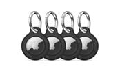 Mobile - Covers & Cases - Tech-Protect Rough 4-pack Case for Apple AirTag 1/2 - Black - 5906302368938