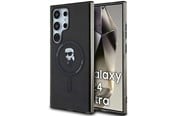 Mobile - Covers & Cases - Karl Lagerfeld IML Ikonik MagSafe Case for Samsung Galaxy S24 Ultra - Black - 3666339246921