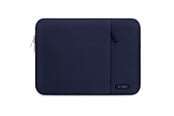 Väskor - Tech-Protect Sleevy Laptop 13-14 Case - Navy Blue - 5906302375516