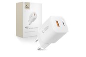 Mobile - Adapters & Chargers - Tech-Protect NCM33W 2-Port Charger PD33W/QC3.0 - White - 5906302375752