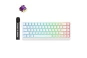 Tangentbord - MCHOSE Ace 68 TTC Dragon Lord Hall Effect Magnetic - Gaming Keyboard - Utan numpad - Engelska (US) - Vit - HW-Ace68-32