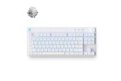 Tangentbord - MCHOSE Mix 87 Mount Tai Magnetic Switch GT Hall Effect - Gaming Keyboard - Utan numpad - Engelska (US) - Vit - HW-Mix87-7