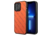 Mobile - Covers & Cases - Karl Lagerfeld Perforated Allover iPhone 13 Pro Max 6.7" Case - Orange - 3666339049591