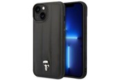 Mobile - Covers & Cases - Karl Lagerfeld Puffy Ikonik Pin Case for iPhone 14 / 15 / 13 - Black - 3666339077716