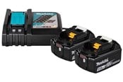 Akku & Charger - Makita 1914J6-4 Battery and charger set 2 x 5Ah 18V - 1914J6-4