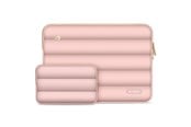 Väskor - Tech-Protect Bag 15-16"  Puffy - Pink - 5906302375394
