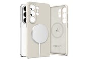 Mobile - Covers & Cases - Tech-Protect Silicone MagSafe Case for Samsung Galaxy S26 Ultra - Beige - 5906302390328
