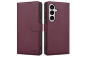 Mobile - Covers & Cases - Tech-Protect Wallet Case for Samsung Galaxy S26 - Burgundy - 5906302390366
