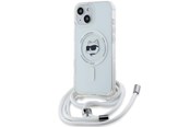 Mobile - Covers & Cases - Karl Lagerfeld IML Choupette Head & Cord MagSafe case for iPhone 13 / 14 / 15 - transparent - 3666339287054