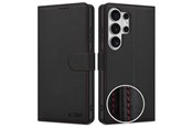 Mobile - Covers & Cases - Tech-Protect Wallet Case for Samsung Galaxy S26 Ultra - Black & Red - 5906302390410