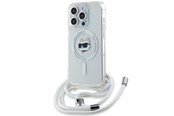 Mobile - Covers & Cases - Karl Lagerfeld IML Choupette Head & Cord MagSafe case for iPhone 14 Pro Max - transparent - 3666339287115