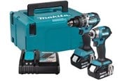 Verktyg - Makita DLX2575TJ CORDLESS COMBO KIT 2X5AH 18V - DLX2575TJ