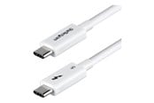 FireWire-kabel - StarTech.com StarTech - Thunderbolt cable - USB-C to USB-C - 80 cm - TBLT5MM80CM240WWH