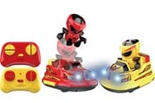 Fjärrstyrt - Junior Driver Bumper Car Twin Pack Red And Yellow - 89503B2