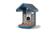 Fågelburar, hus och tillbehör - Bird Buddy - Smart Bird Feeder with Solar Roof - Blue - BBG1003BAD