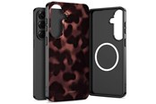 Mobile - Covers & Cases - Tech-Protect Lamano MagSafe Case for Samsung Galaxy S26 - Brown and Black - 5906302390656