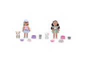 Dockor & Tillbehör - Happy Friend Doll 30cm with pet and accessories a - 504242