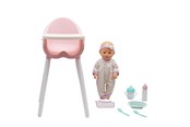 Dockor & Tillbehör - Happy Friend Sofia Doll 35cm in feeding chair - 504246