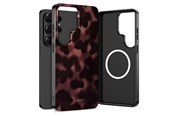 Mobile - Covers & Cases - Tech-Protect Lamano MagSafe Case for Samsung Galaxy S26 Ultra - Brown and Black - 5906302390670