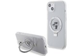 Mobile - Covers & Cases - Karl Lagerfeld KLHMP15MHMRSKCH iPhone 15 Plus / 14 Plus 6.7" white/white hardcase Ring Stand Karl&Choupette MagSafe - 3666339168889