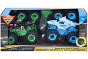 Leksaksbil - Monster Jam Mechanix 1:32 Build N Re-Build 2 pk GD - 5004598