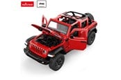 Leksaksbil - RASTAR Die cast 1:32 Jeep Wrangler Rubicon 4xe Red - 64621