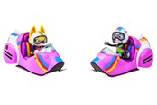 Leksaksbil - Creature Cases Multi Terrain Motorcycle Water - 9011CC