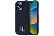 Mobile - Covers & Cases - Karl Lagerfeld Silicone Shadow Metal Initial MagSafe Case for iPhone 15 Pro Max Black - 3666339252953